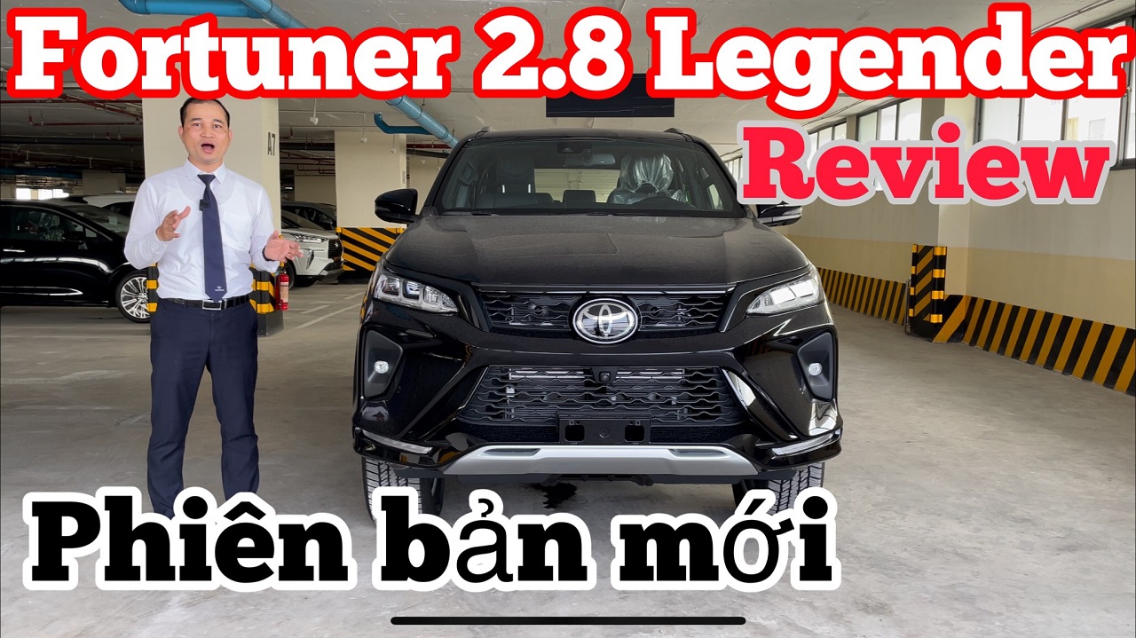 Toyota Fortuner 2.8 Legender 2022 Phiên Bản Mới 4x4 Máy Dầu 2 Cầu Nâng Cấp Giá Lăn Bánh