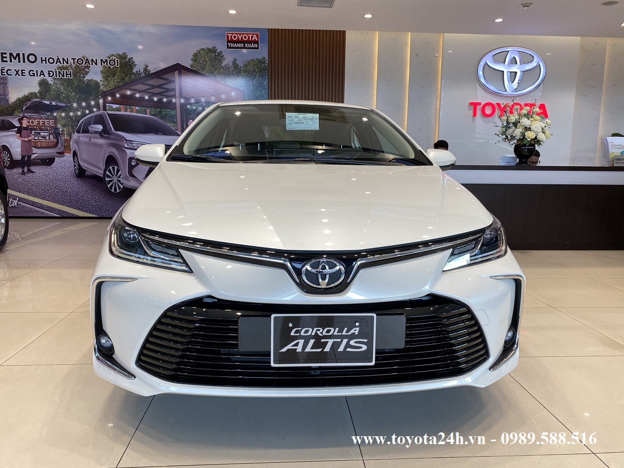 Toyota Corolla Altis 1.8G 2022 Màu Trắng Ngọc Trai Hình Ảnh Bảng ...