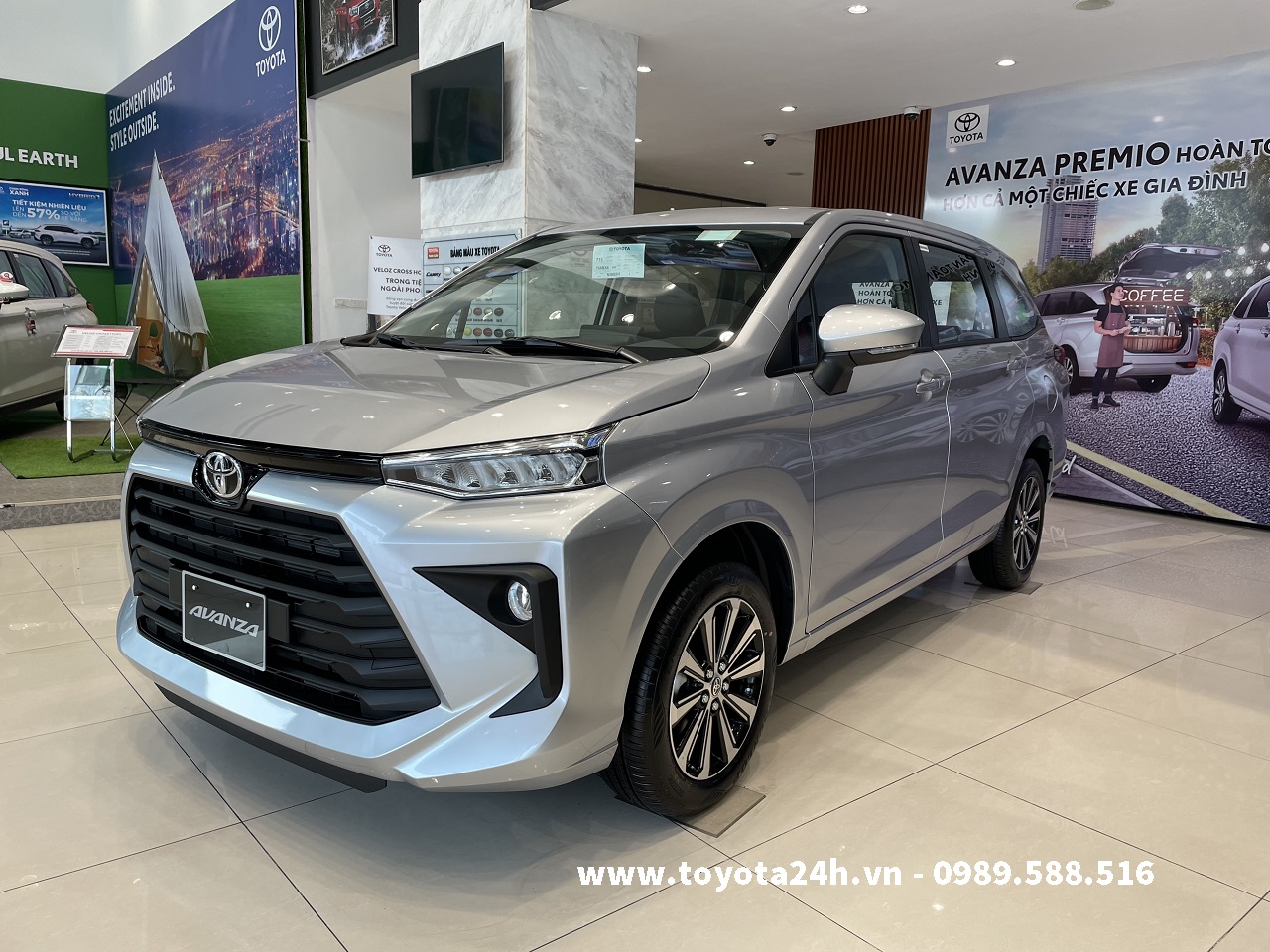 Toyota Avanza Premio 1.5CVT Màu Ghi Bạc 2022 Hình Ảnh Bảng Giá Xe ...
