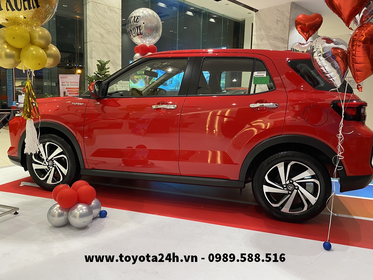Toyota Rai Toyota Raize 2022 Màu Đỏ | Bảng Đánh Giá Xe | Lăn Bánh | Thông Số Kỹ ...