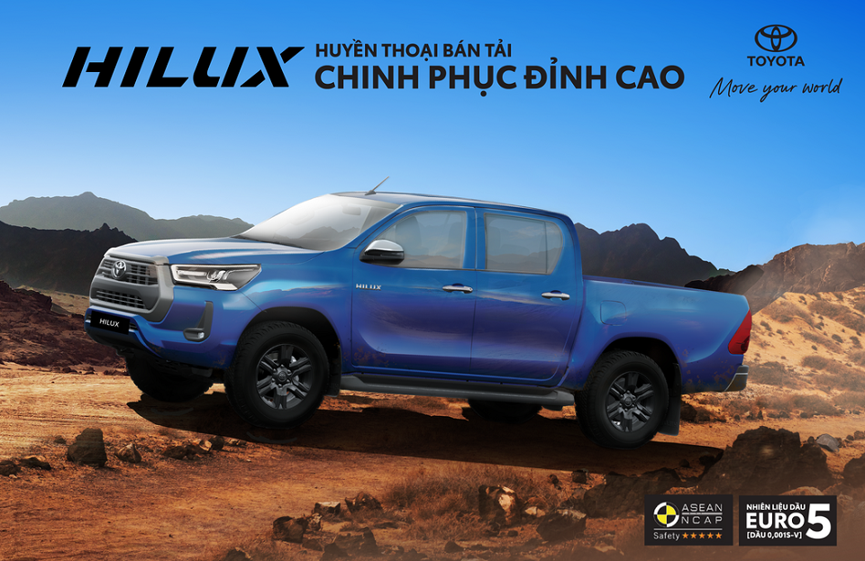 Đánh giá xe Toyota Hilux 2.4AT 4x2 2023 phiên bản mới vừa ra mắt tại Việt Nam