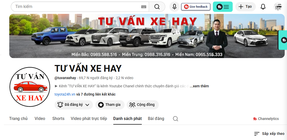kenh-youtube-tu-van-xe-hay