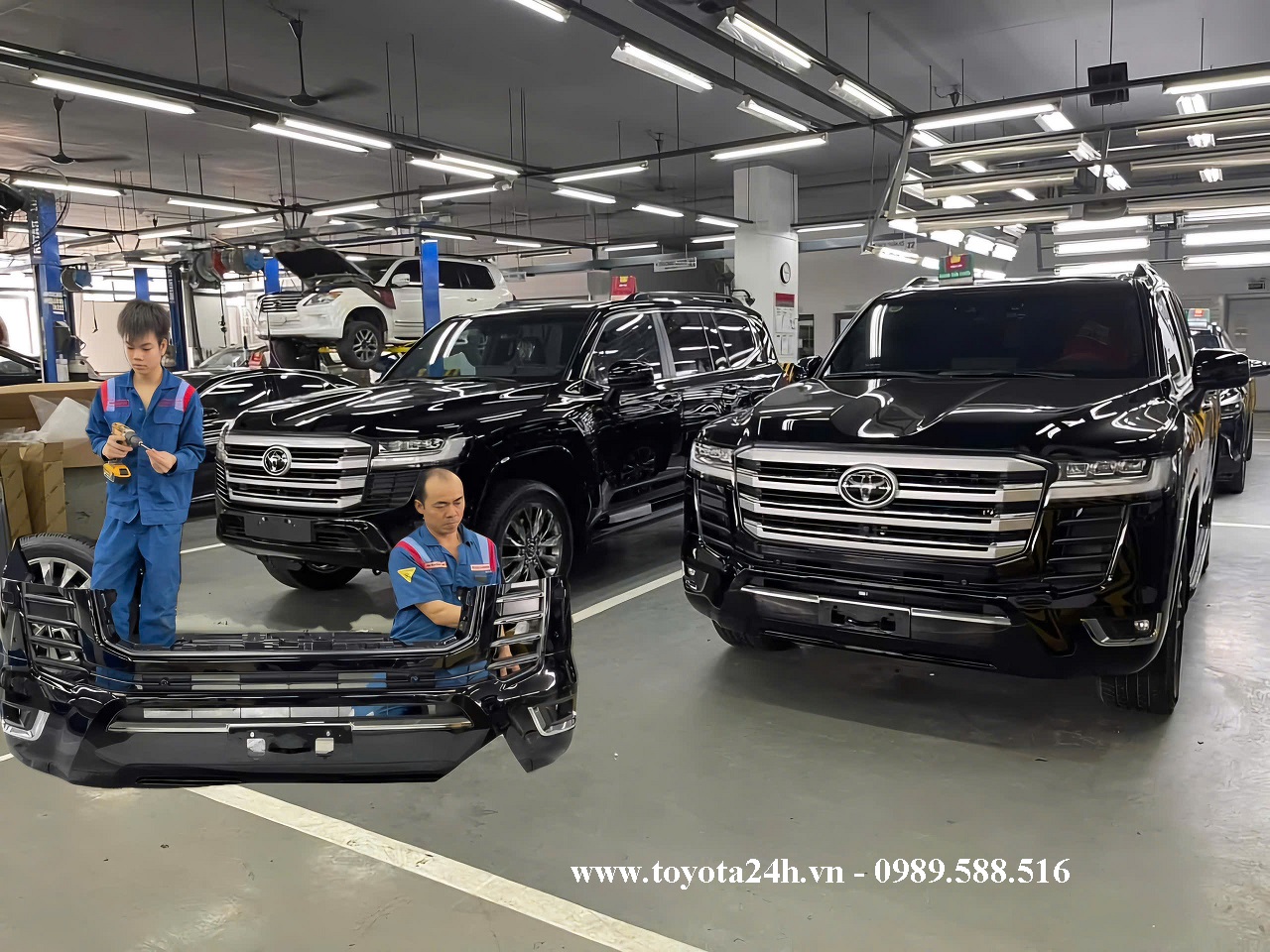 xuong-do-xe-toyota-land-cruiser-LC300-hybrid-chinh-hang-viet-nam