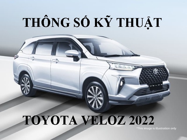 Thông Số Kỹ Thuật Xe Toyota Veloz 2022, Hình Ảnh, Bảng Giá Lăn Bánh Mới Nhất