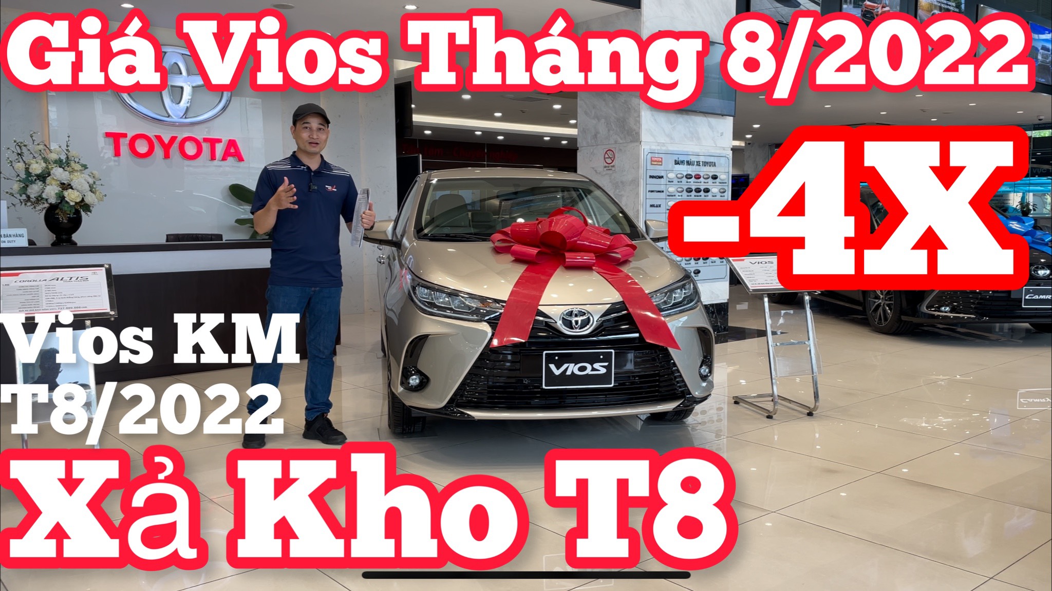 Bảng Giá Xe Toyota Vios Tháng 8/2022 Khuyến Mại Mới Nhất Hôm Nay