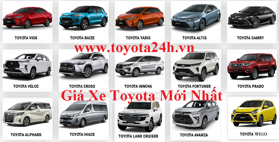 Bảng Giá Xe Toyota Tháng 6/2022 Khuyến Mại Cập Nhật Mới Nhất Hôm Nay Giảm Gần 100 Triệu, Bảo Hành 7 Năm