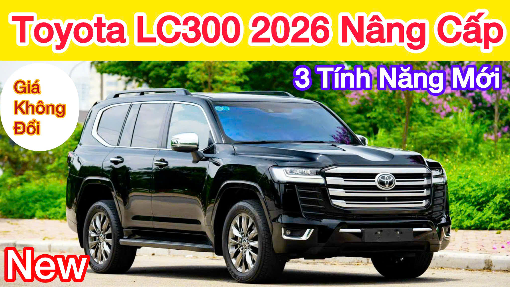 Toyota Land Cruiser LC300 2026 ra mắt tại Việt Nam, Nâng cấp mới Sạc không dây, Cảnh báo thay dầu, Áp suất dầu