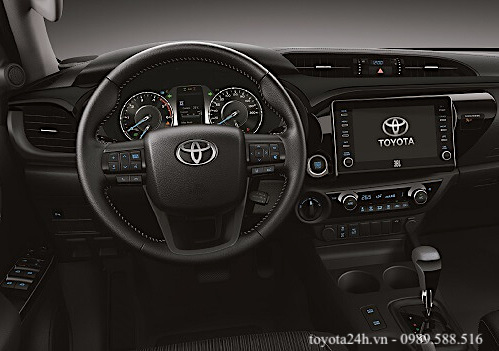 Toyota hilux 2.8AT-2021-hinh-anh-noi-that
